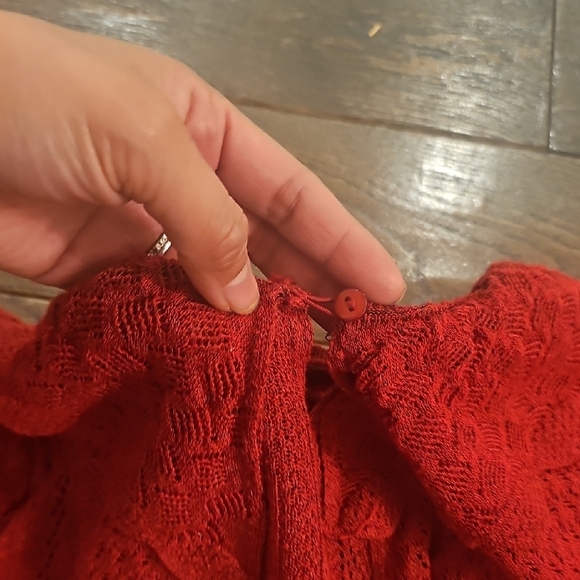 Zara Red Sweater - Picture 5 of 8